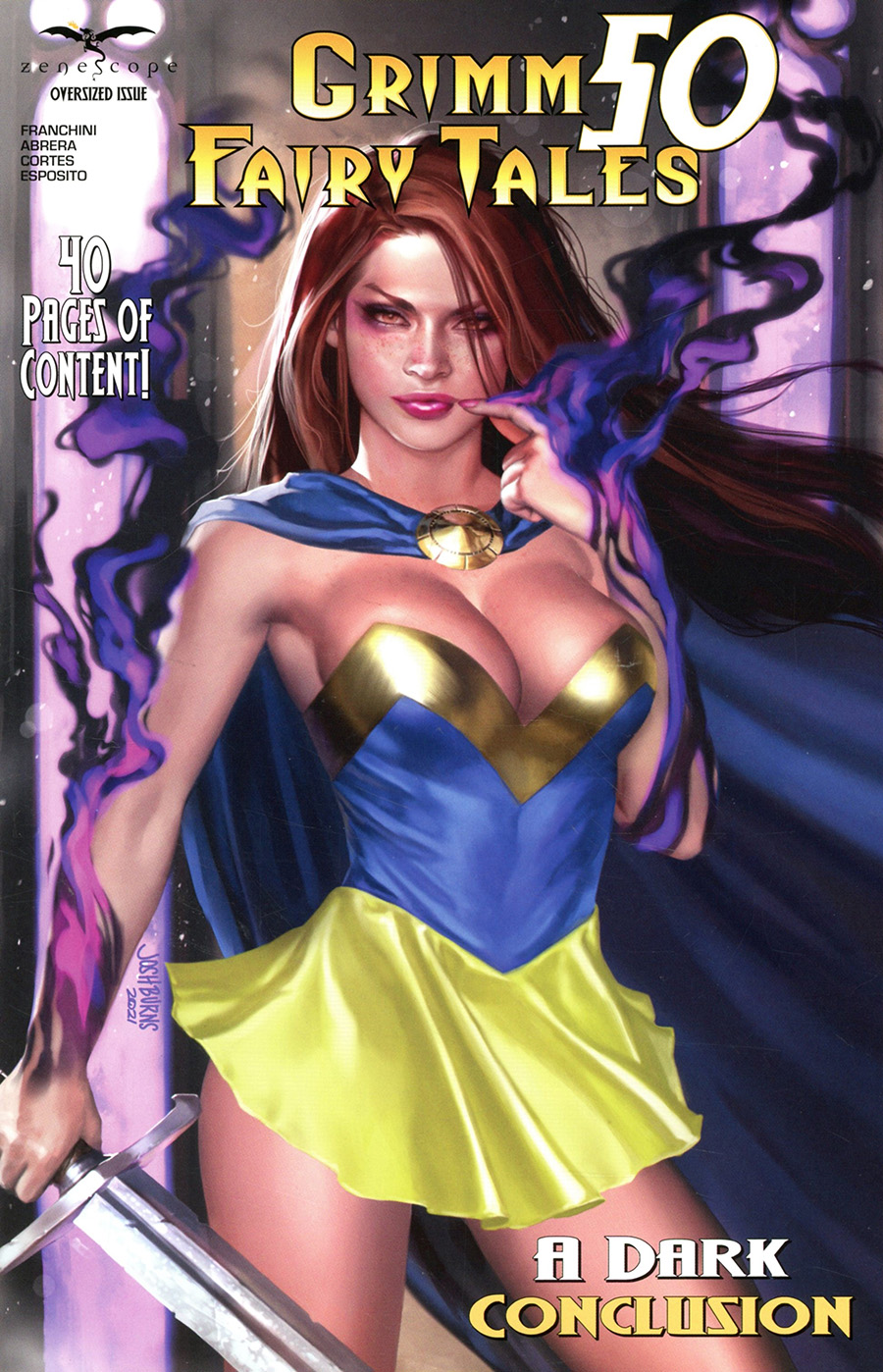 Grimm Fairy Tales Vol 2 #50 Cover E Josh Burns