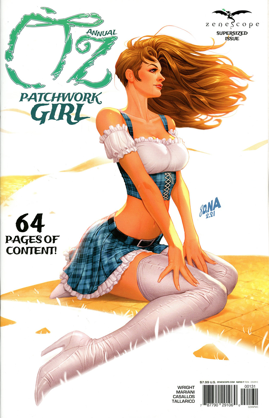 Grimm Fairy Tales Presents Oz Annual Patchwork Girl #1 (One Shot) Cover C David Nakayama