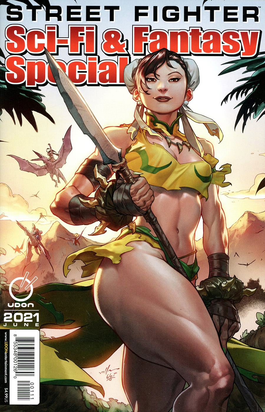 Street Fighter 2021 Sci-Fi & Fantasy Special #1 Cover A Regular CF Villa Cover