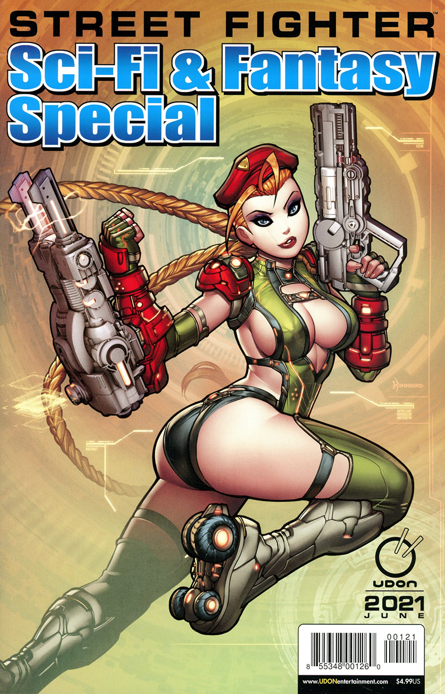 Street Fighter 2021 Sci-Fi & Fantasy Special #1 Cover B Variant Ryan Kinnaird Cover