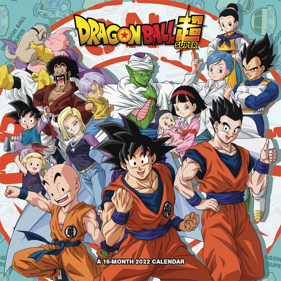 Dragon Ball Super 2022 Wall Calendar (Trends International)