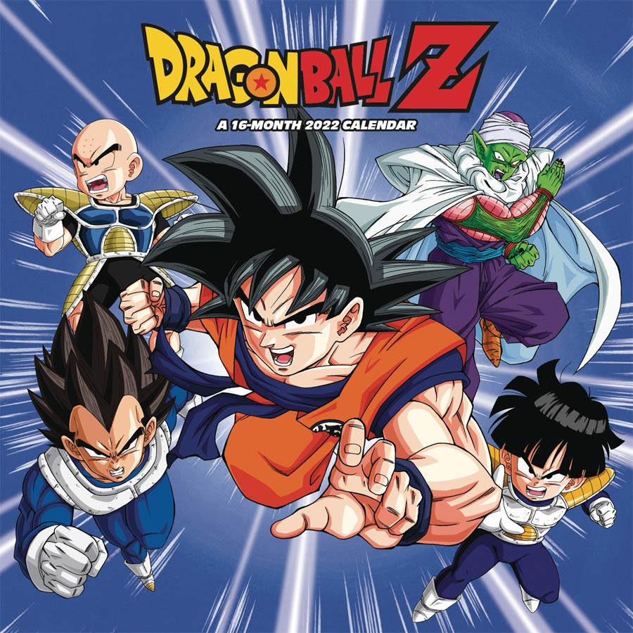 Dragon Ball Z 2022 Wall Calendar