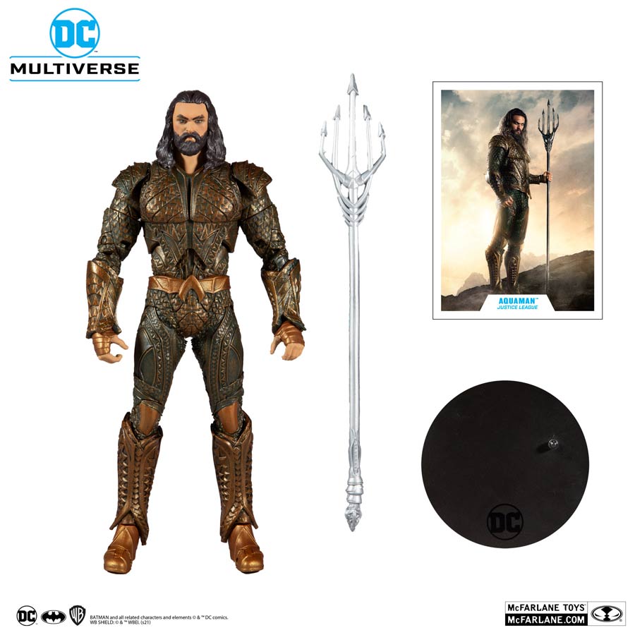 DC Multiverse Justice League Movie Aquaman 7-Inch Scale Action Figure