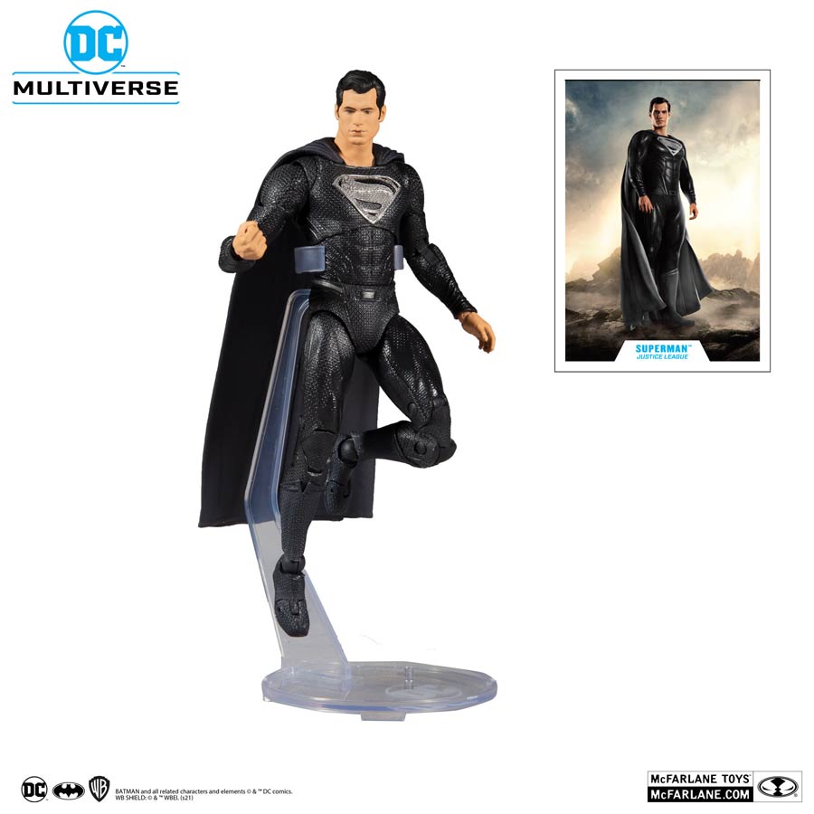 DC Multiverse Justice League Movie Superman 7-Inch Scale Action Figure Case