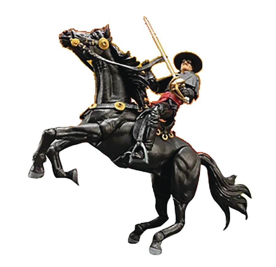 Hero H.A.C.K.S. Zorro & Tornado Figure & Steed Pack