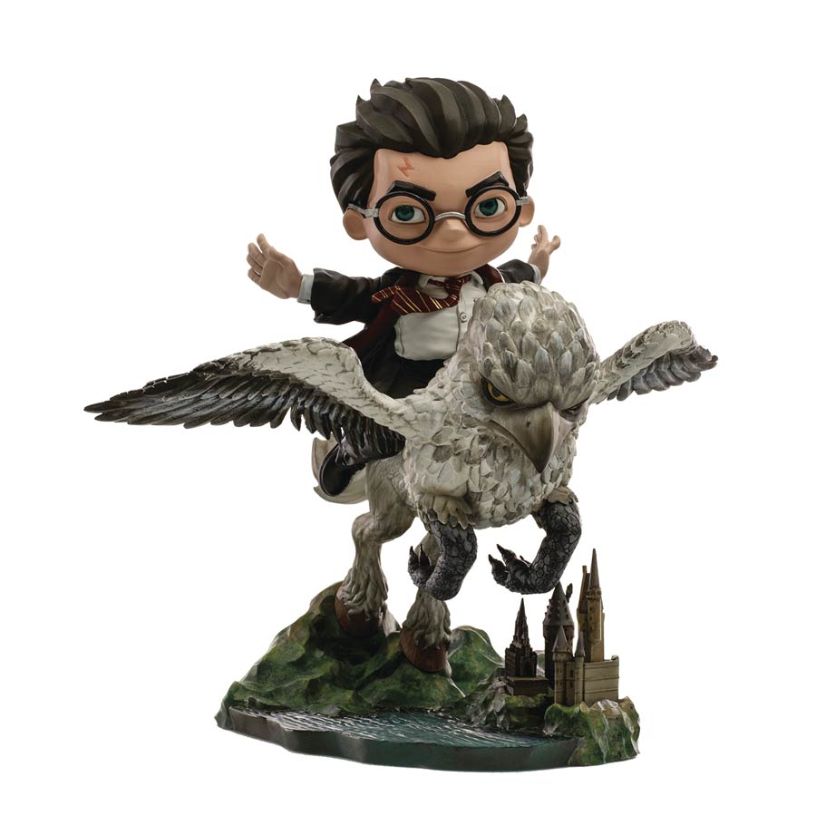 Harry Potter Harry & Buckbeak MiniCo Illusion Vinyl Statue