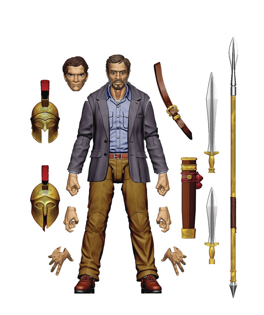 Vitruvian H.A.C.K.S. Series Z Action Figure - Alex Nikolaidis Museum Curator