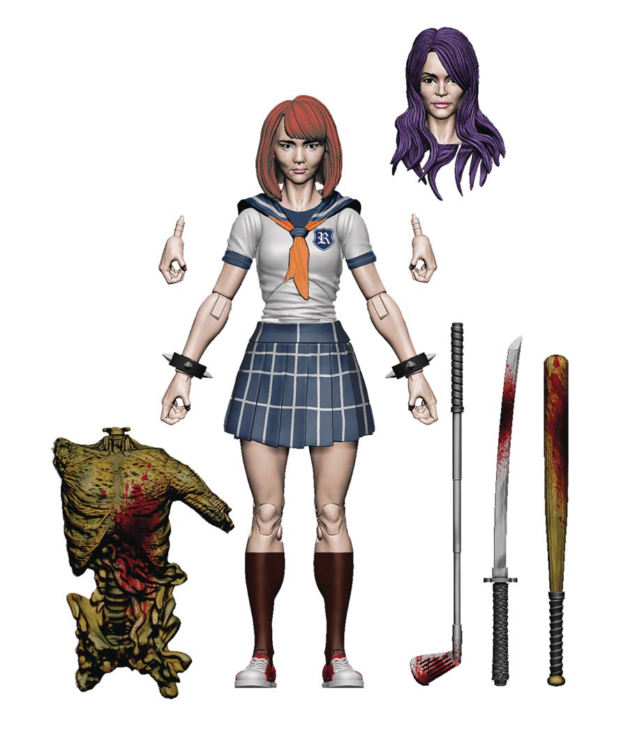 Vitruvian H.A.C.K.S. Series Z Action Figure - Hannah & Alice School Athletes