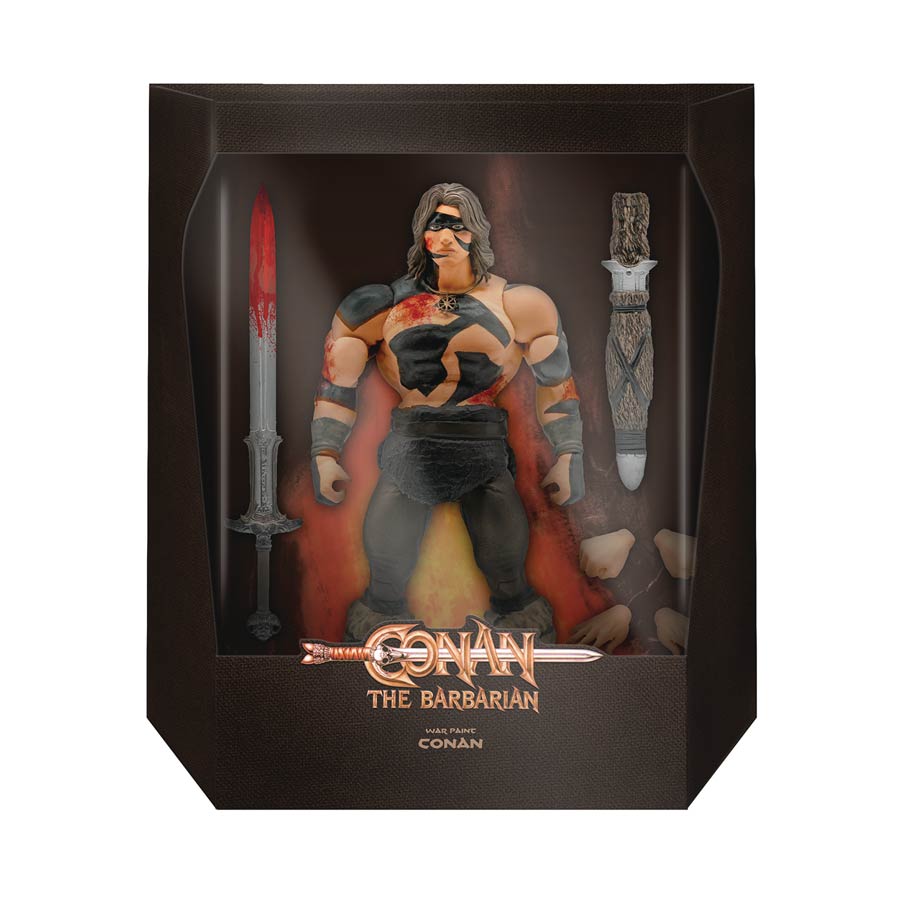 Conan The Barbarian Ultimates Wave 3 War Paint Conan Action Figure