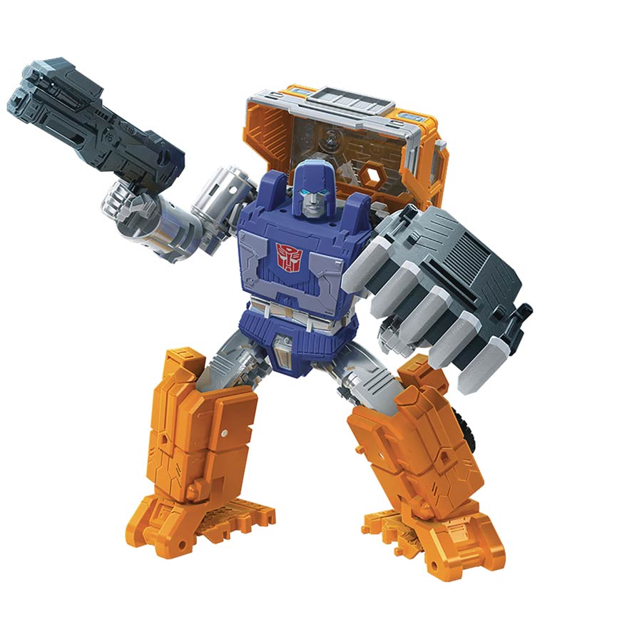 Transformers Generations War For Cybertron Kingdom Deluxe Huffer Action Figure Case
