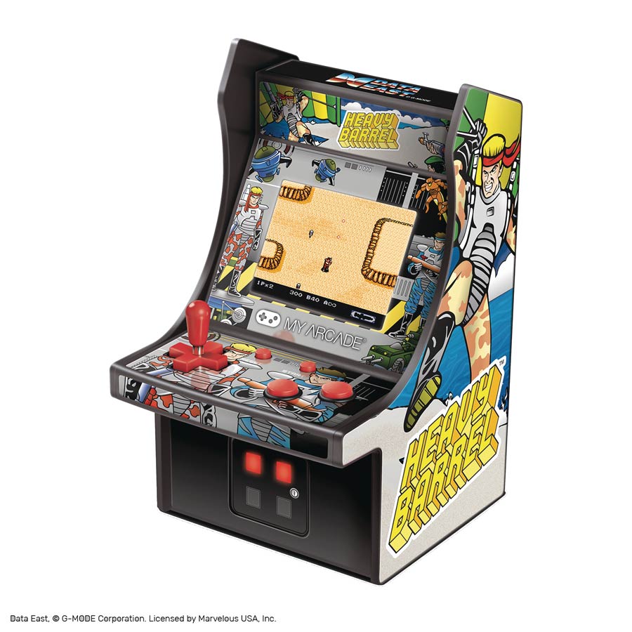 My Arcade Retro 6.75-Inch Micro Player - Heavy Barrel