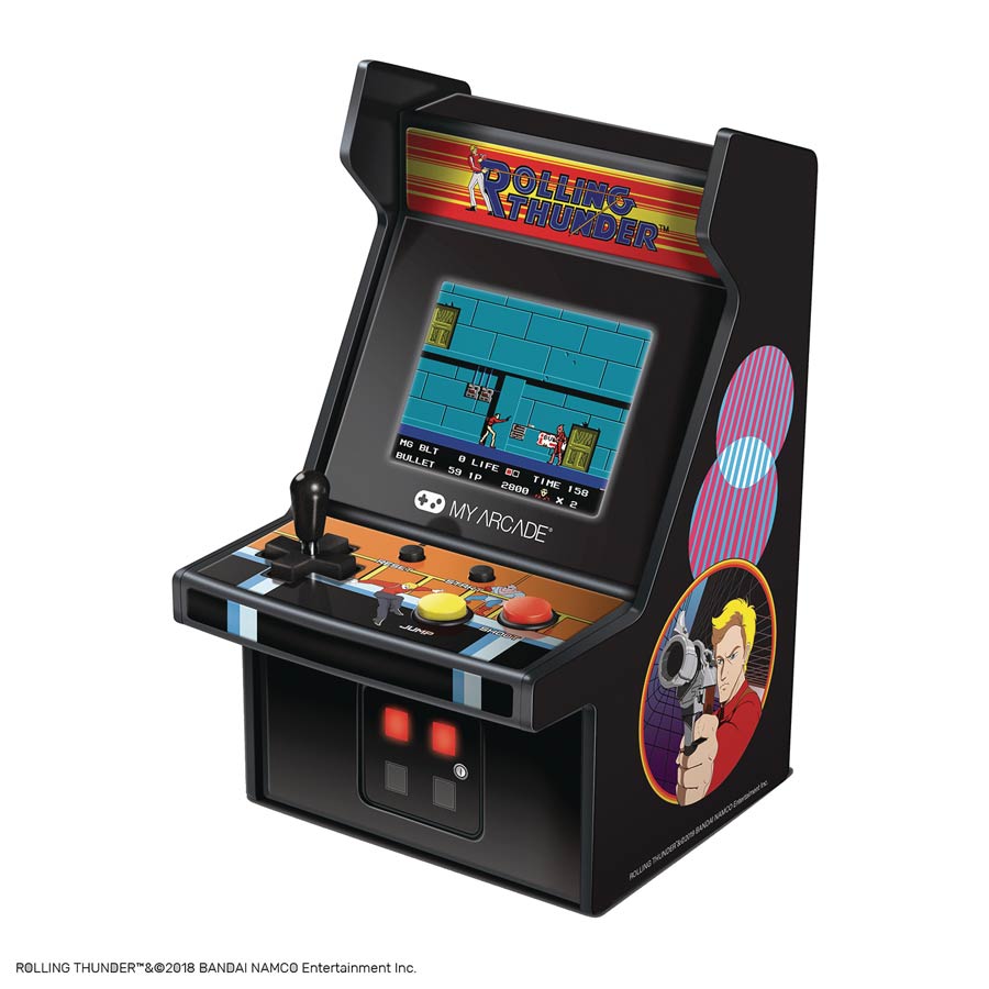 My Arcade Retro 6.75-Inch Micro Player - Rolling Thunder