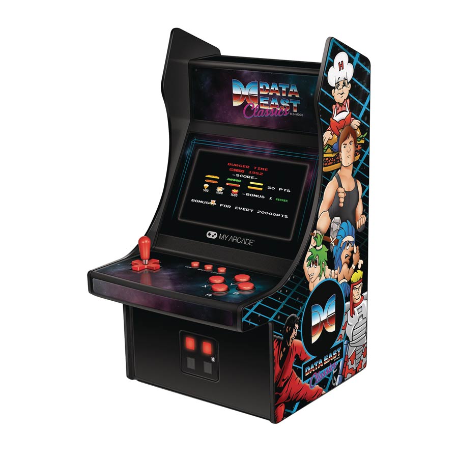 Data East Hits 10-Inch Mini Arcade Player
