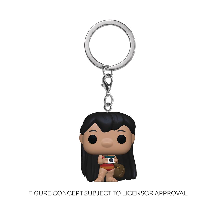 Pocket POP Lilo & Stitch Lilo With Camera Vinyl Pocket Keychain
