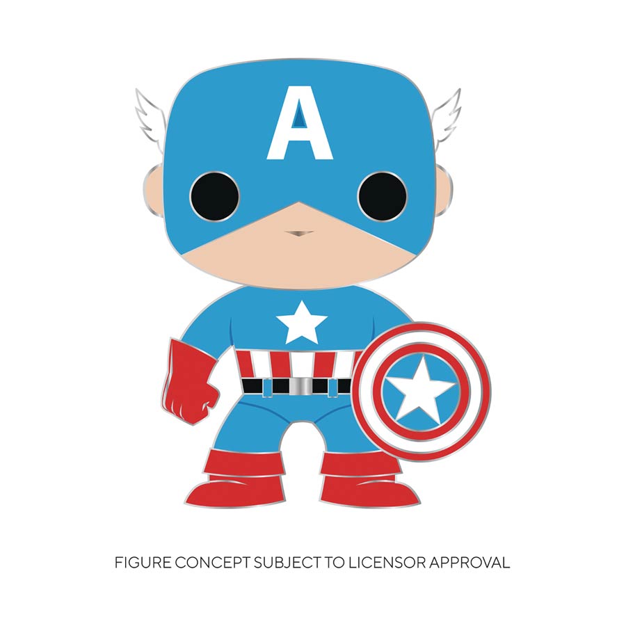POP Marvel Heroes Pin - Captain America