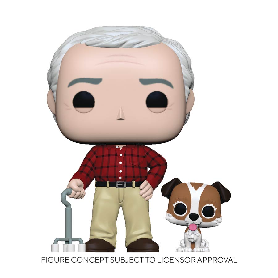 POP & Buddy Frasier Martin With Eddie Vinyl Figure