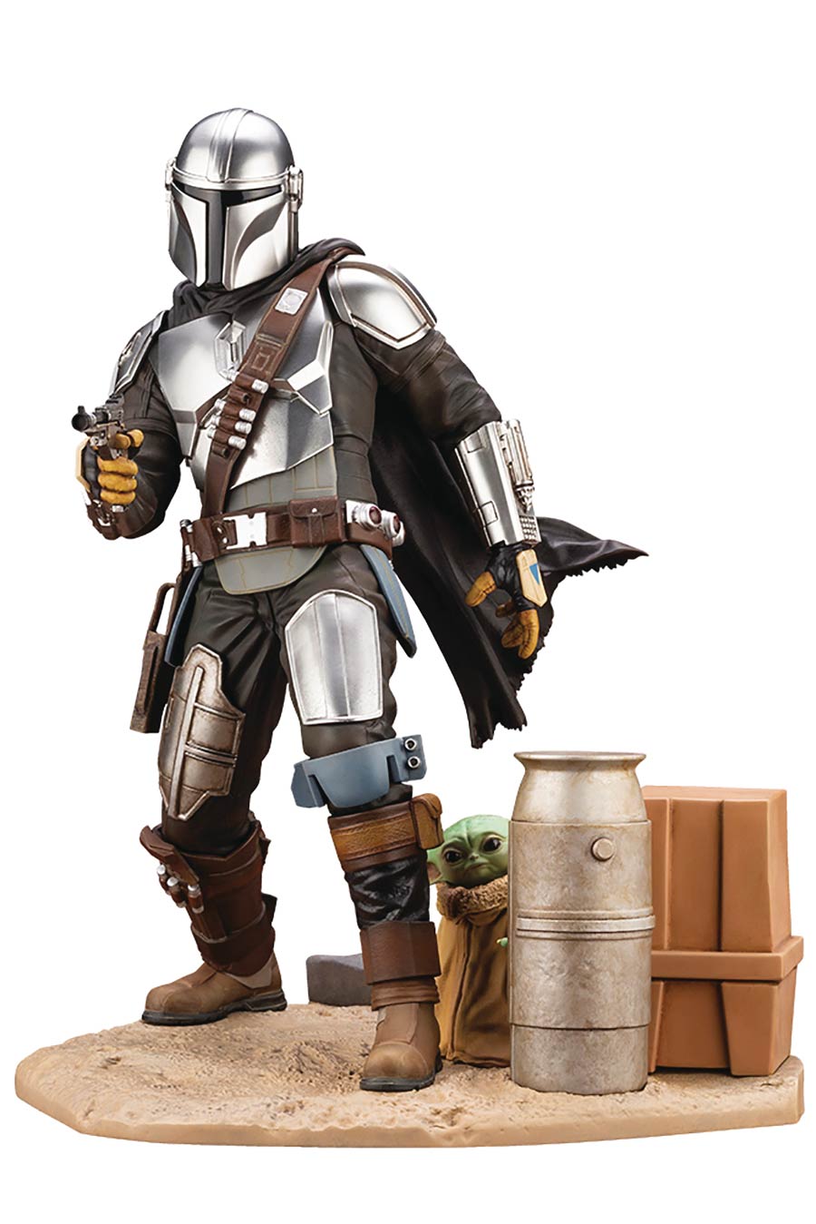Star Wars The Mandalorian And The Child ARTFX PVC Statue