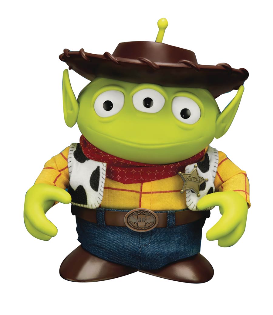 Toy Story DAH-025 Dynamic Heroes Alien Remix Woody Action Figure