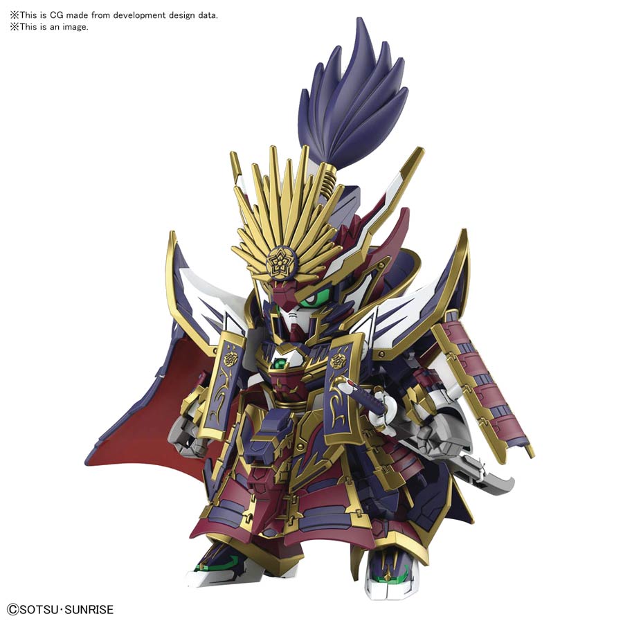 SD Gundam World Heroes Kit #02 SDW Heroes Nobunaga Gundam Epyon