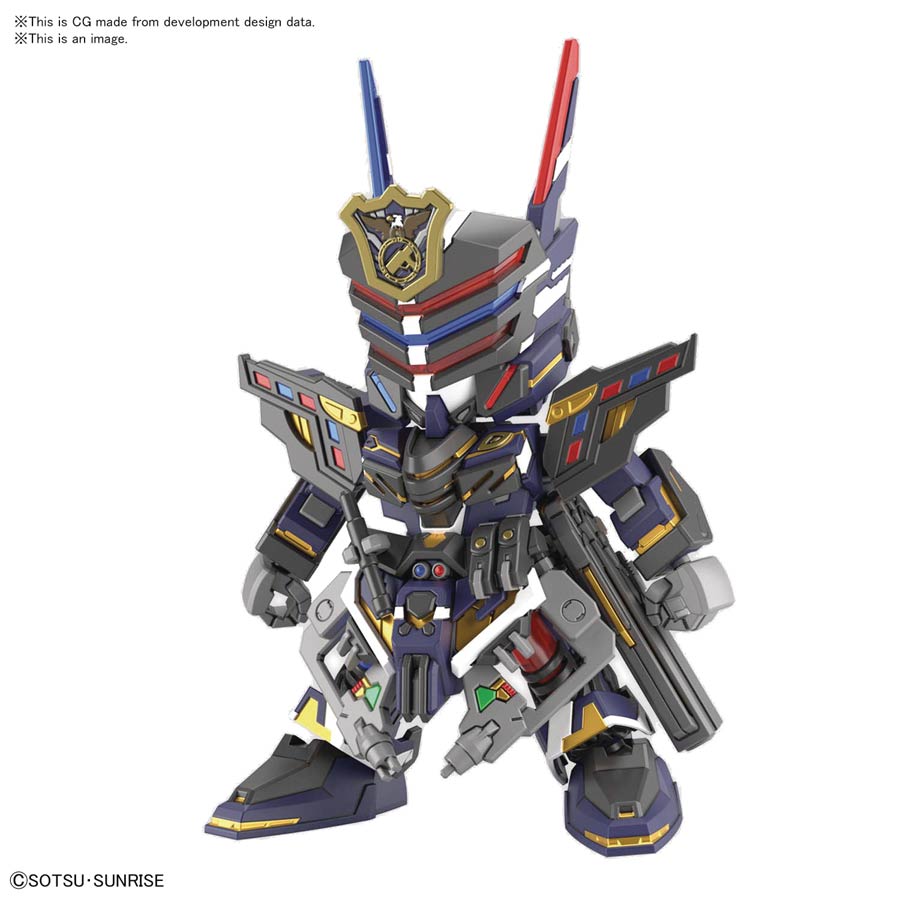 SD Gundam World Heroes Kit #03 SDW Heroes Sergeant Verde Buster Gundam