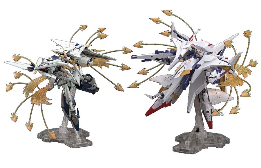 Xi Gundam vs Penelope Funnel Missile Effect HGUC Model Kit Set