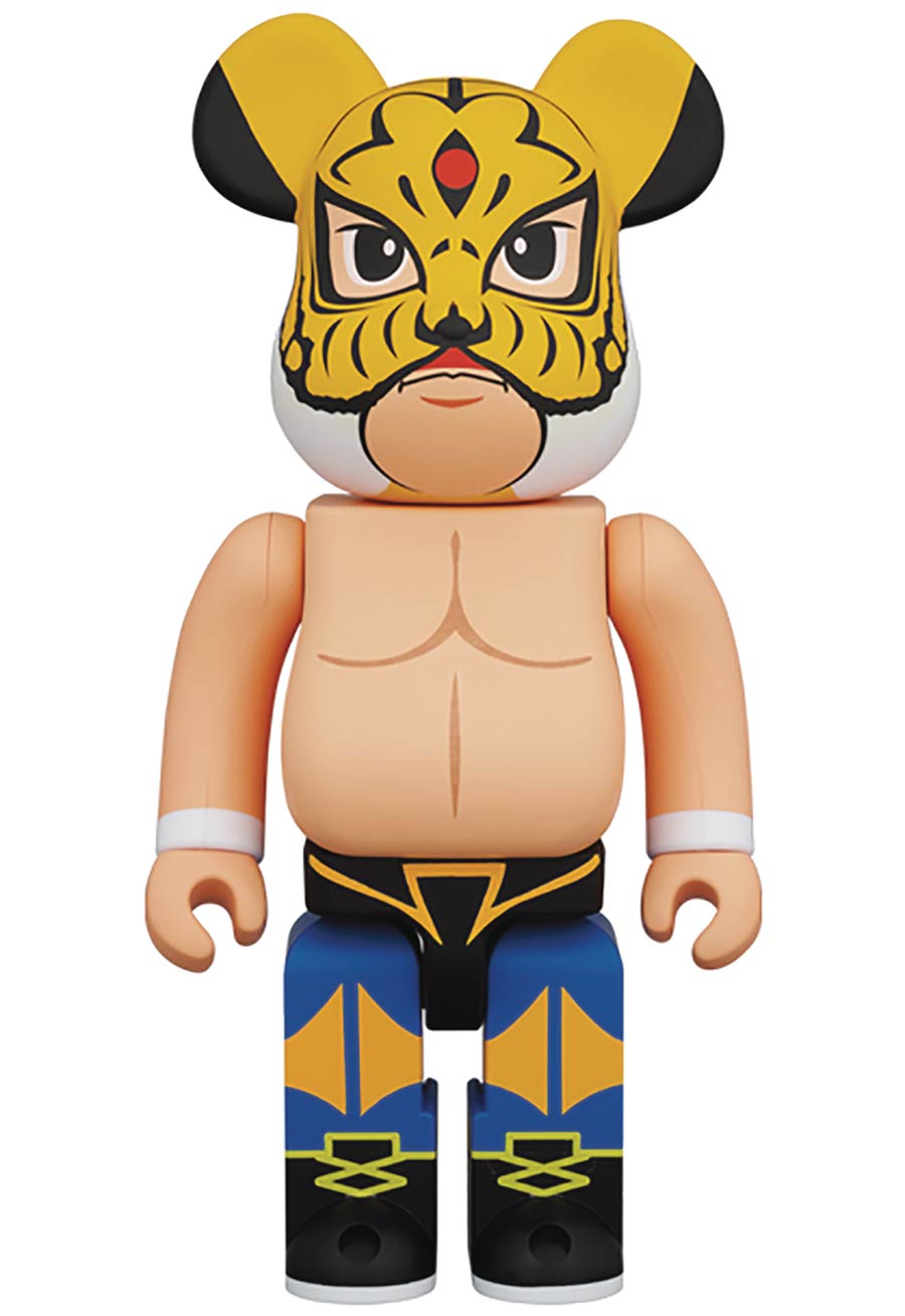 First Generation Tiger Mask 400 Percent Bearbrick