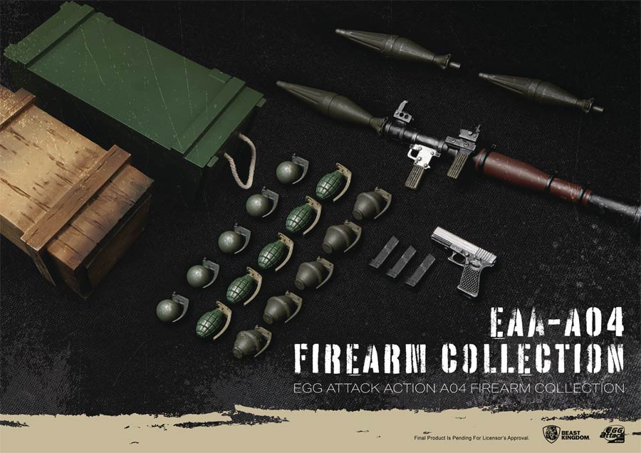EAA-A04 Firearm Collection Action Figure Accessory Set