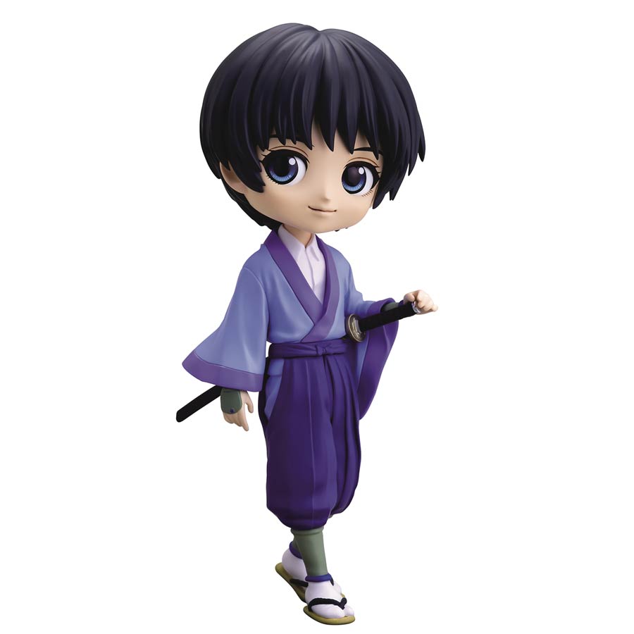 Rurouni Kenshin Meiji Swordsman Sojiro Seta Q-Posket Figure - Version A