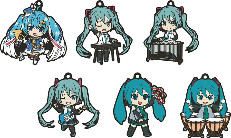 Hatsune Miku Band Nendoroid Plus Keychain Vol 3 Blind Mystery Box