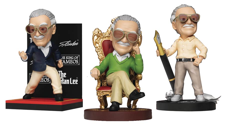 Stan Lee Series MEA-023 3-Piece Figure Set