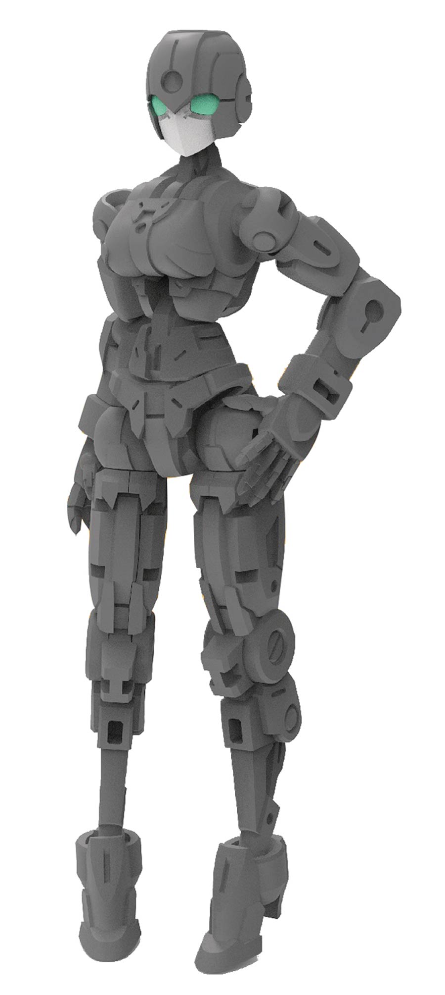Armored Puppet Yui Sentinel 1/24 Scale Action Figure