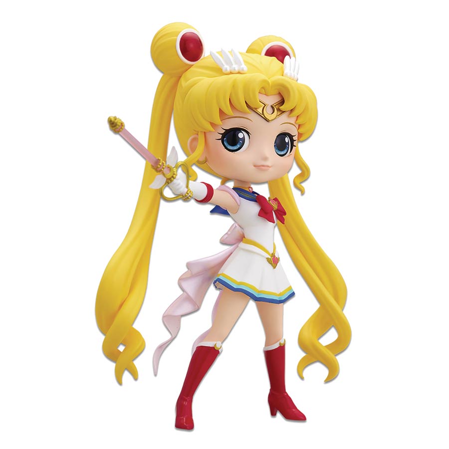 Pretty Guardian Sailor Moon Eternal The Movie Q-Posket Figure - Super Sailor Moon Kaleidoscope Version