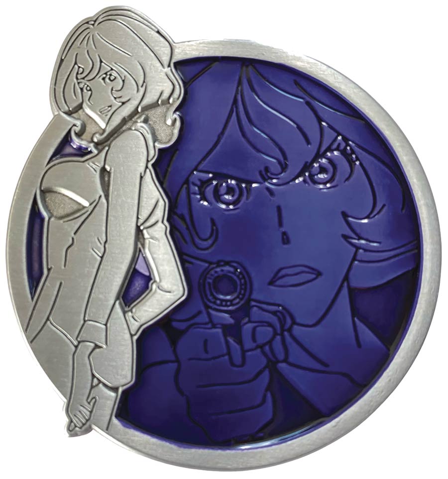Lupin The Third Translucent Portrait Series Pin - Fujiko