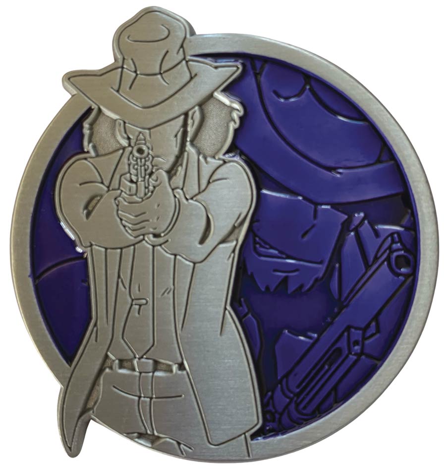 Lupin The Third Translucent Portrait Series Pin - Jigen