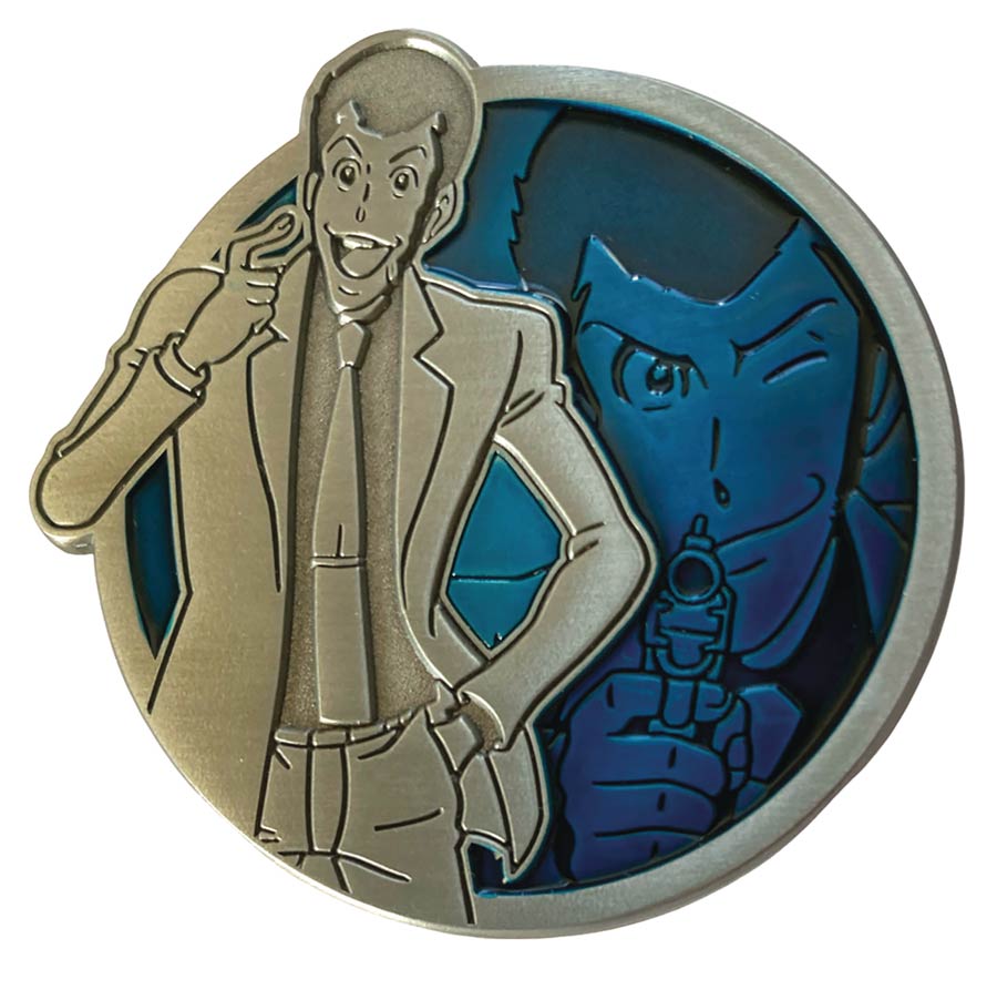 Lupin The Third Translucent Portrait Series Pin - Lupin The Third