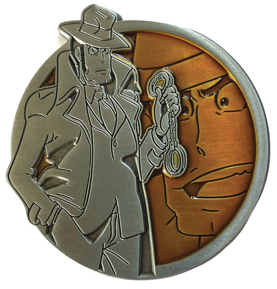Lupin The Third Translucent Portrait Series Pin - Zenigata