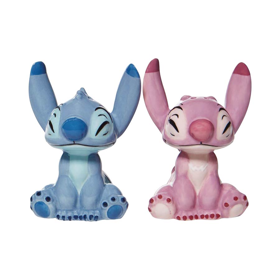 Lilo & Stitch Stitch And Angel Salt & Pepper Shaker Set - RESOLICITED
