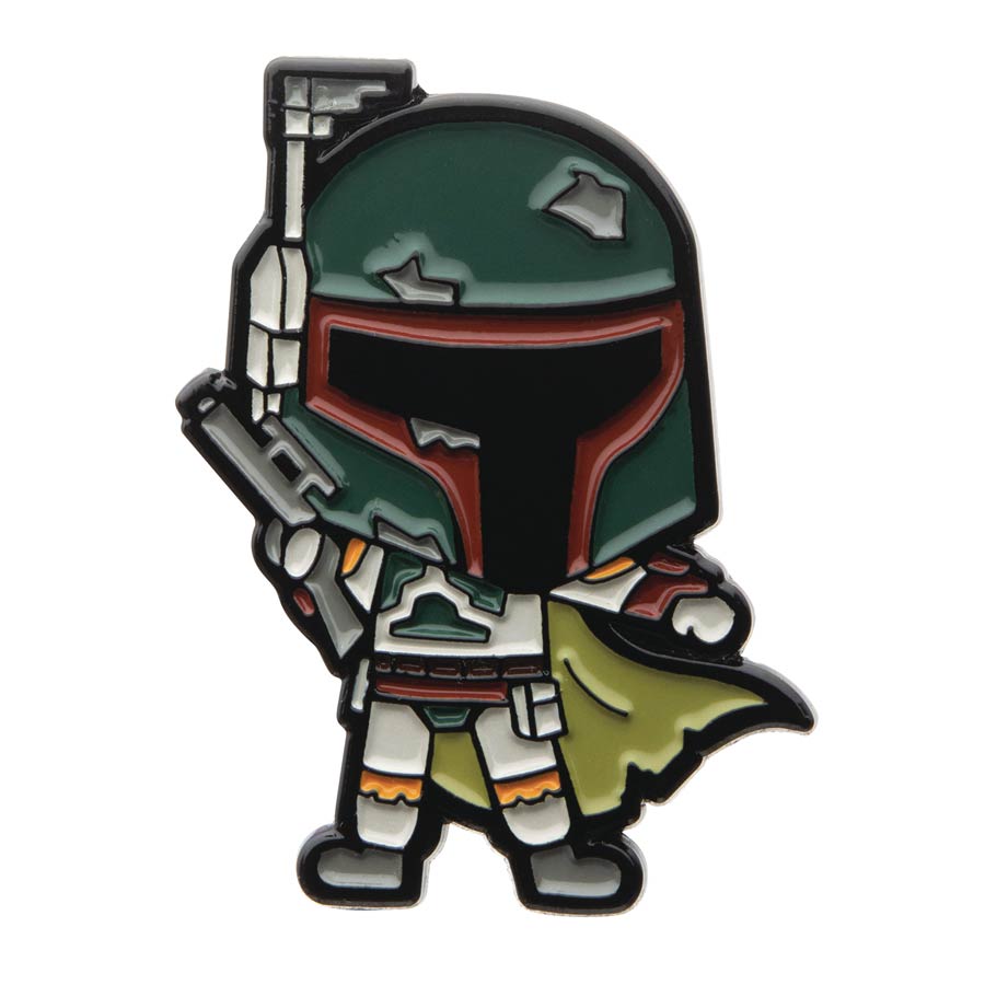 Star Wars Boba Fett Chibi Pin