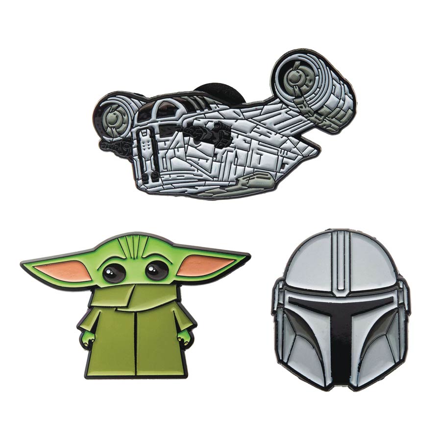 Star Wars The Mandalorian Pin Set