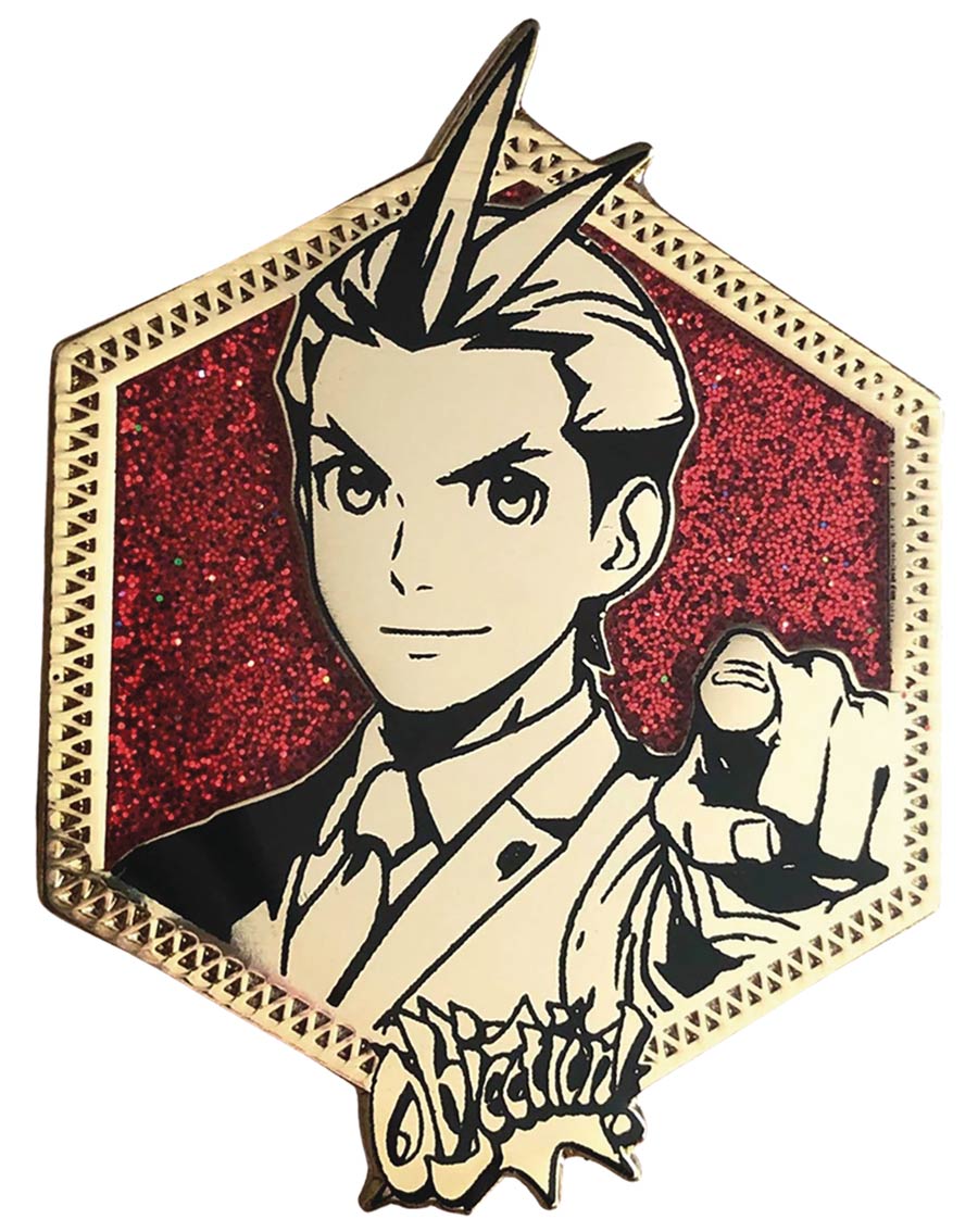 Ace Attorney Golden Series Pin - Apollo Justice