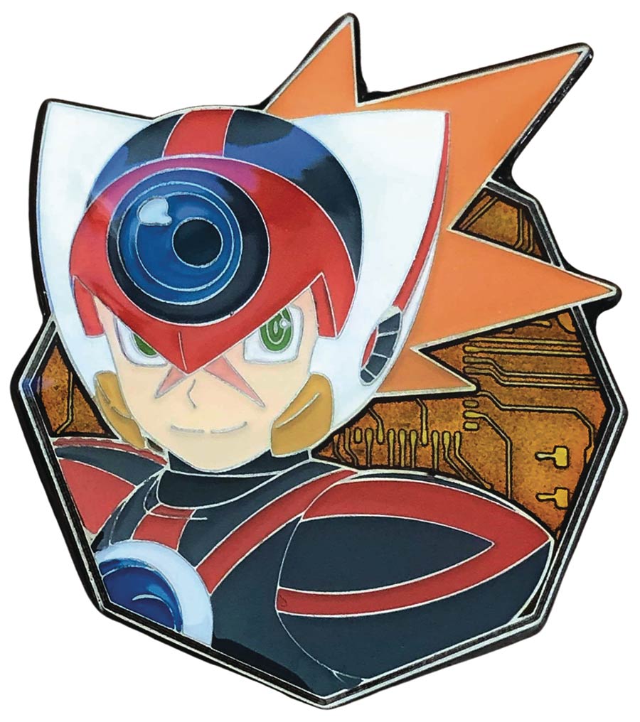 Mega Man X Circuit Board Series Pin - Axl