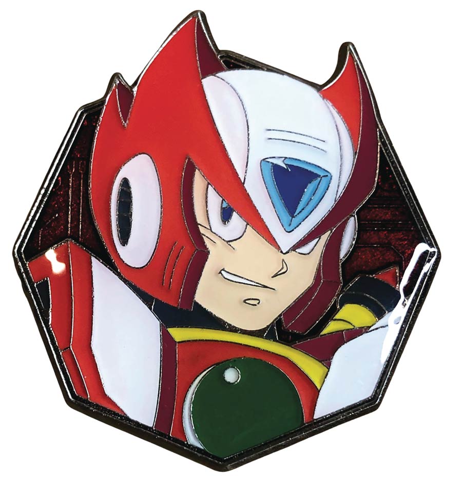 Mega Man X Circuit Board Series Pin - Zero