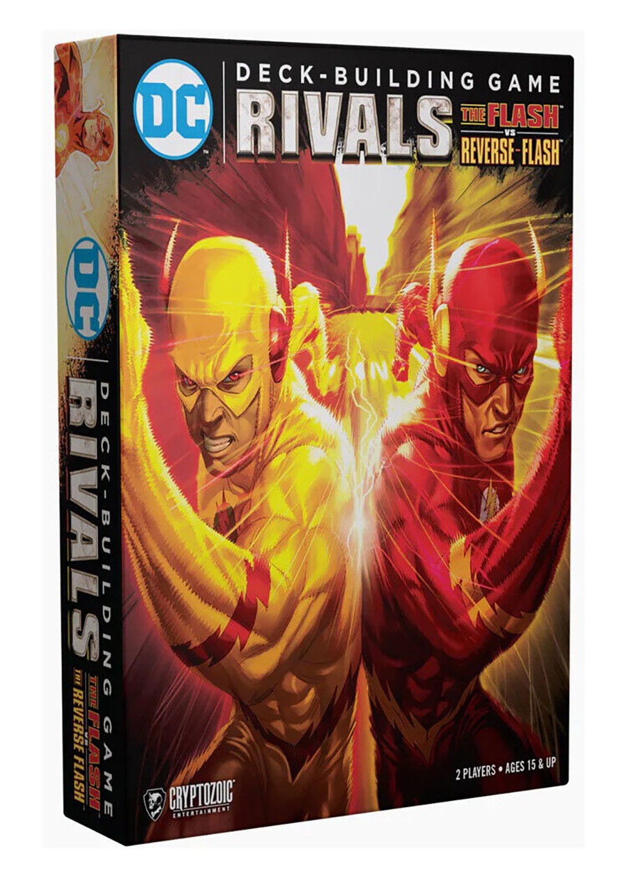 DC Comics Deck Building Game Rivals Flash vs Reverse Flash