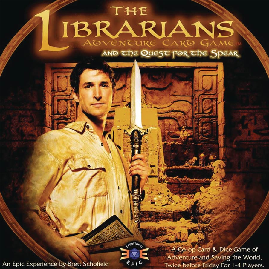 Librarians Adventure Card Game Quest For The Spear Expansion