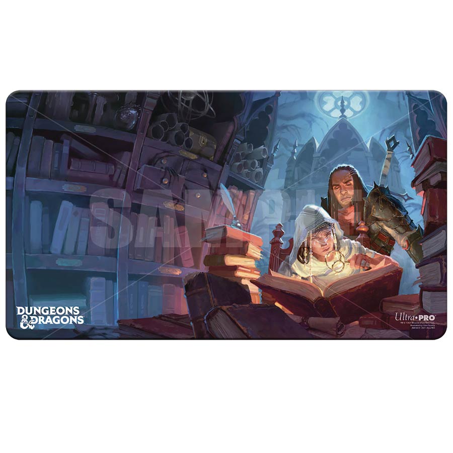 Dungeons & Dragons Candlekeep Mysteries Cover Art Playmat
