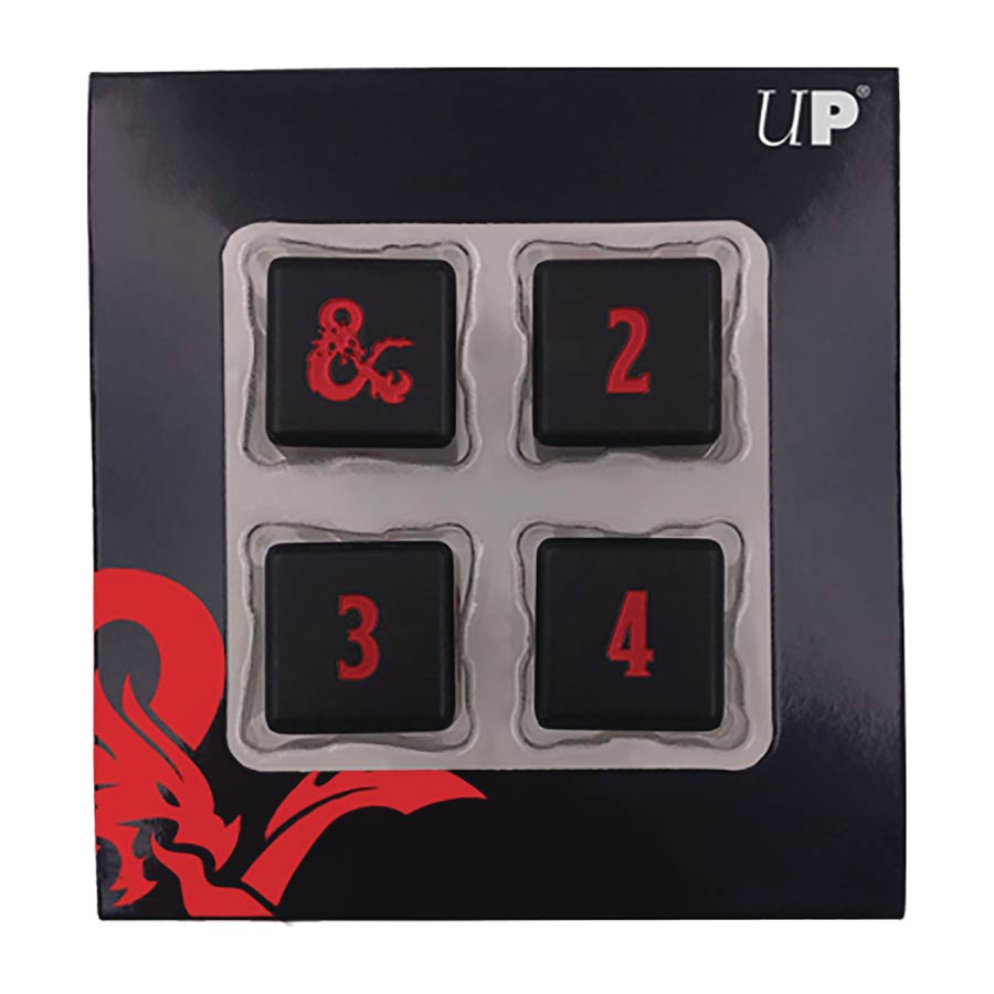 Dungeons & Dragons RPG Heavy Metal D6 4x Dice Set