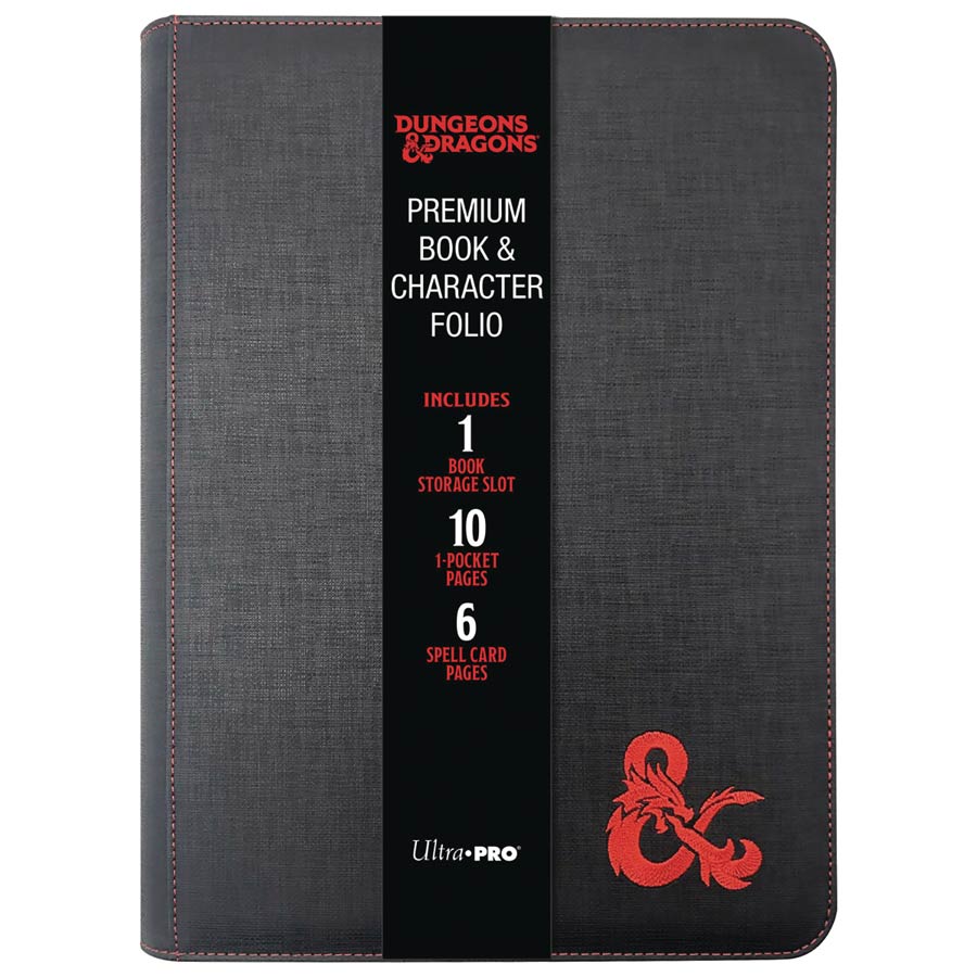 Dungeons & Dragons RPG Premium Zippered Book & Character Folio