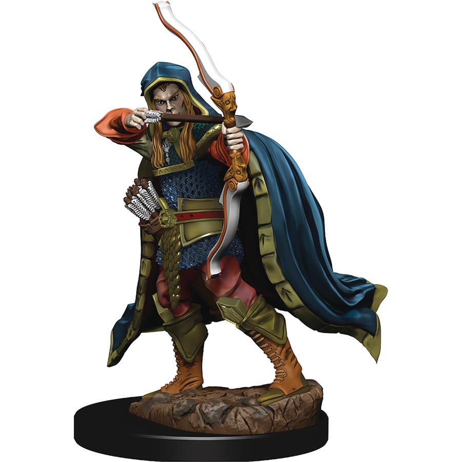 Dungeons & Dragons Icons Of The Realms Premium Painted Figure - Elf Rogue Male