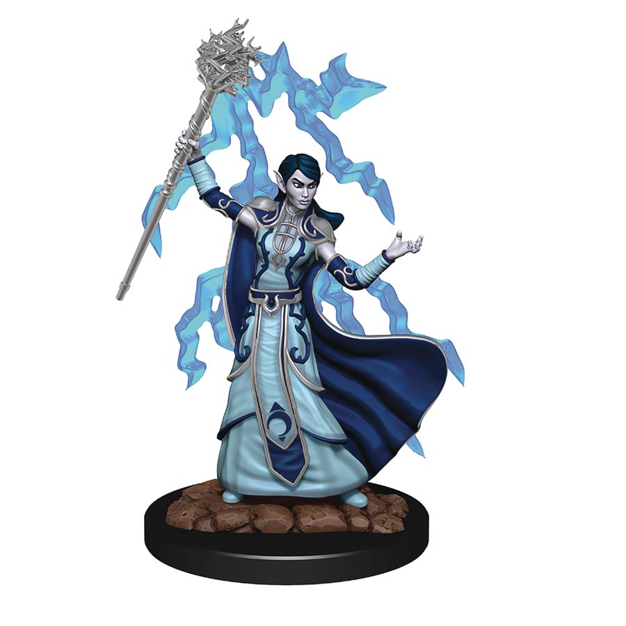 Dungeons & Dragons Icons Of The Realms Premium Painted Figure - Elf Wizard Female