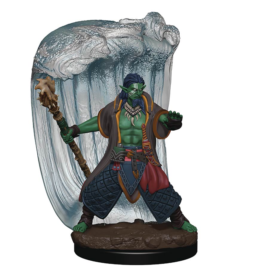 Dungeons & Dragons Icons Of The Realms Premium Painted Figure - Genasi Druid Male